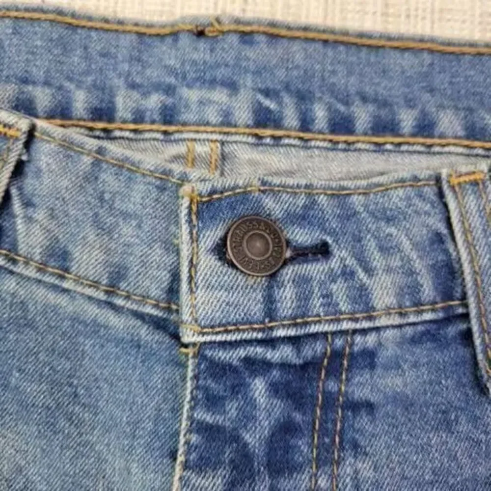 Levi's Men's Light Wash Straight-Leg Denim‎ Blue Jeans Size 36/34